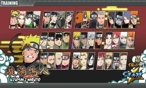 Naruto Senki full character unlock Guy