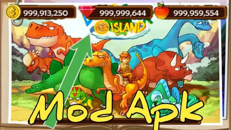 Dino Island Unlimited money and gems download