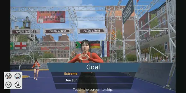 Extreme Football front screen